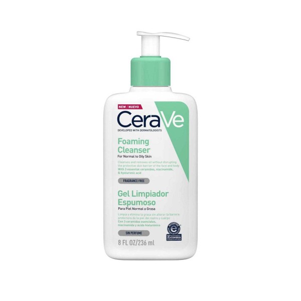 CeraVe Gel Limpiador Espumoso 236ml