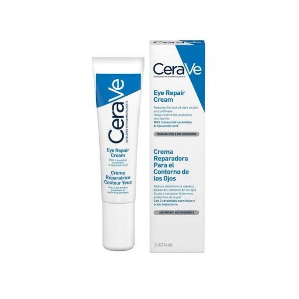 CeraVe® Crema Reparadora Contorno de Ojos 14ml