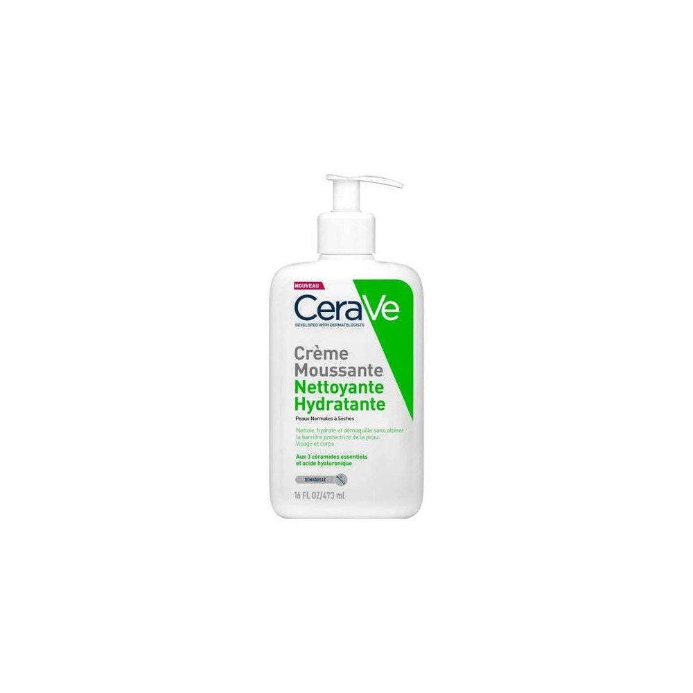 CeraVe Crema Espuma Limpiadora Hidratante 473ml