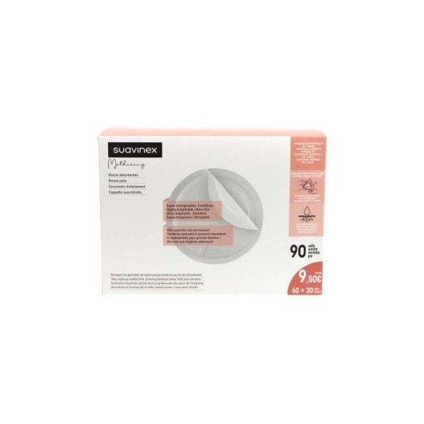 Suavinex Discos Absorbentes 60uds + 30uds