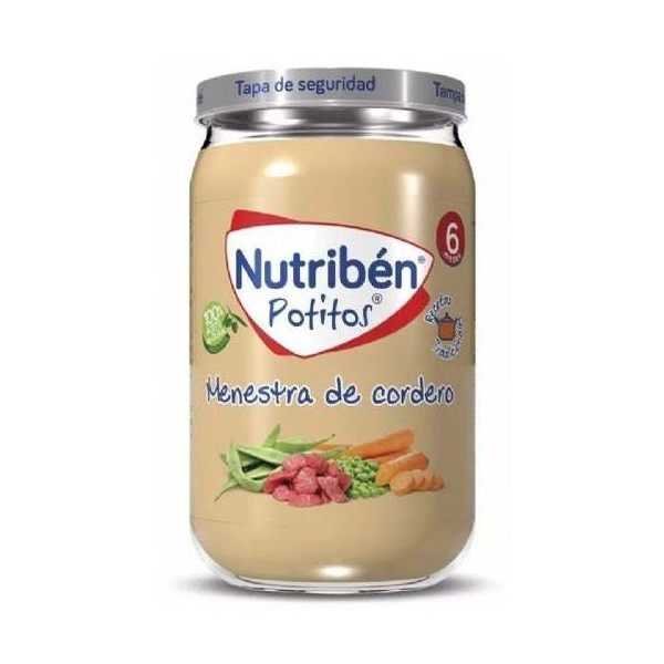 Nutriben Potito Menestra De Cordero 235Gr
