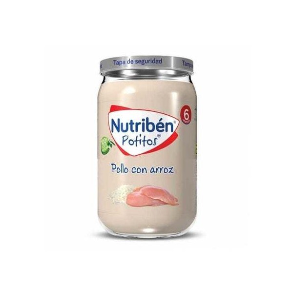 Nutriben Pollo Con Arroz Potito 235 G