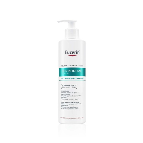 Eucerin DermoPure Clinical Gel Limpiador Corrector 400ml