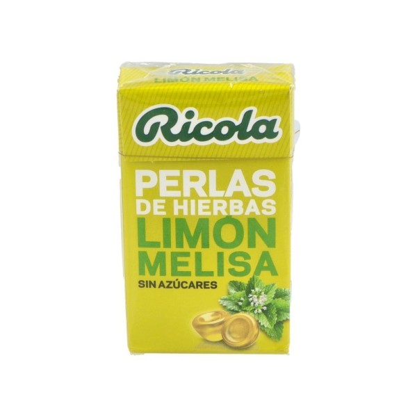 Ricola Perlas S/A Limon Melisa 25 G