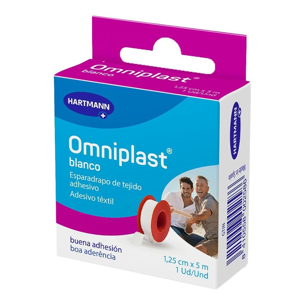 Omniplast blanco 1,25cmx5m 1 ud