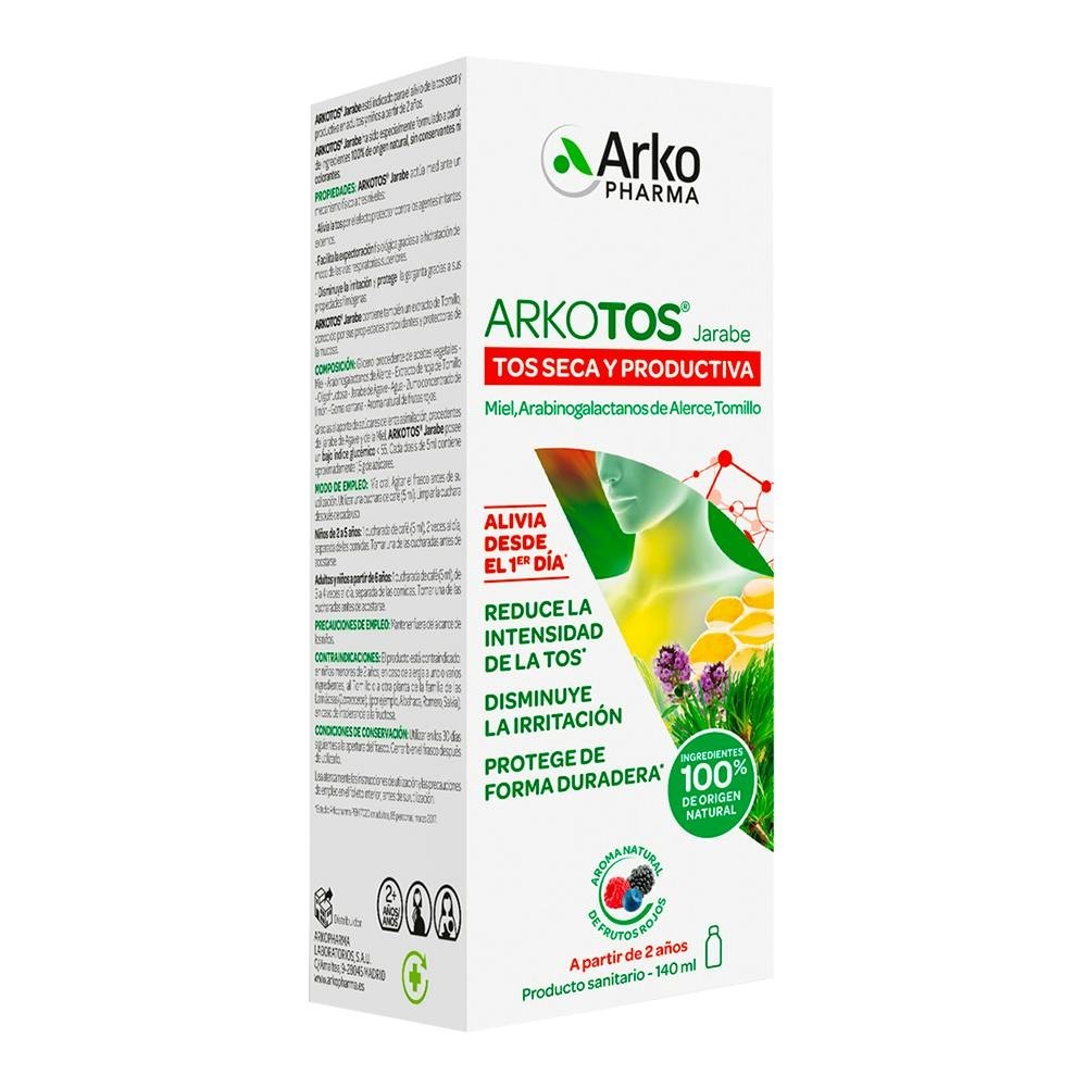 Arkotos Jarabe Tos Seca Y Productiva 140ml...