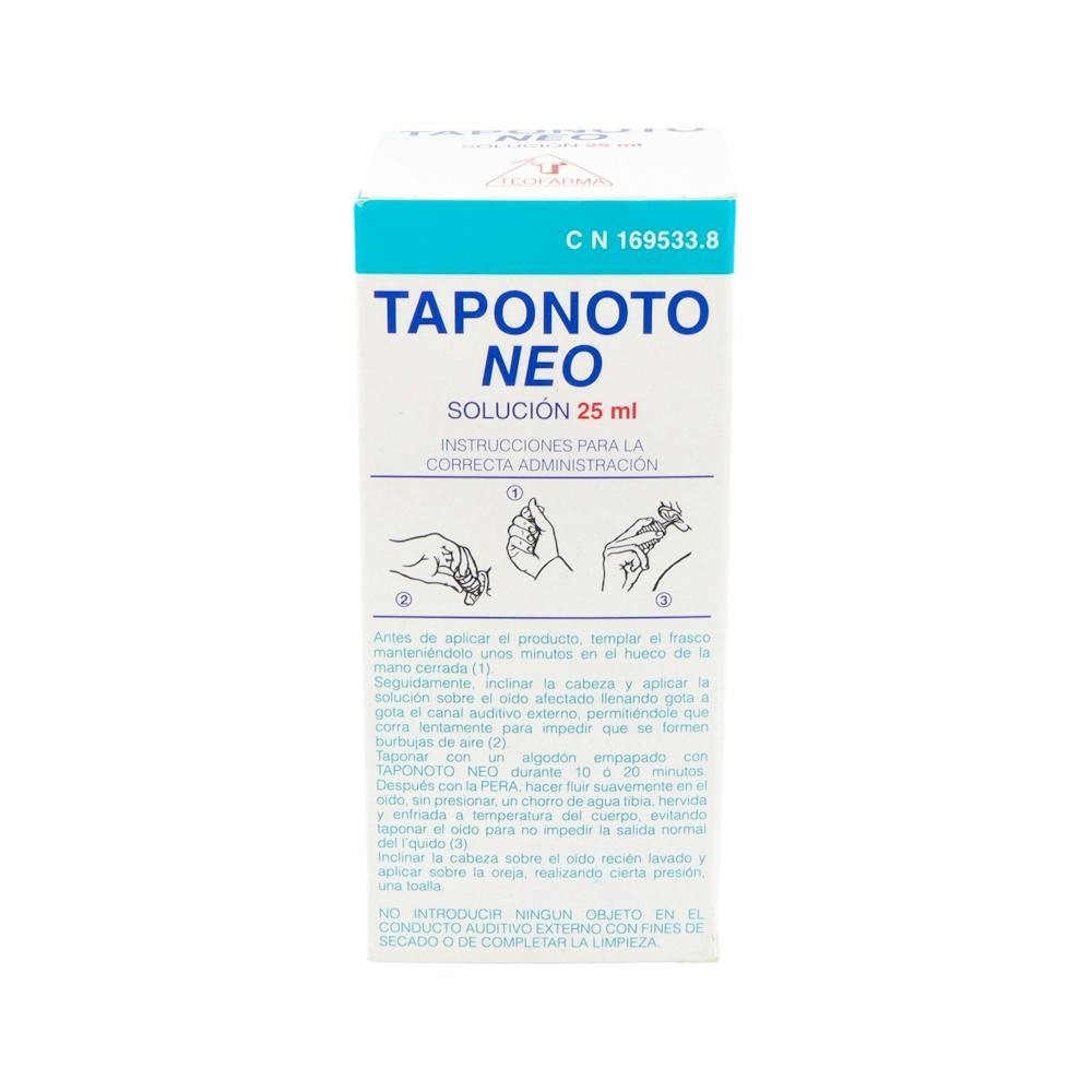 Taponoto Neo Sol Limpieza Oidos 25 Ml