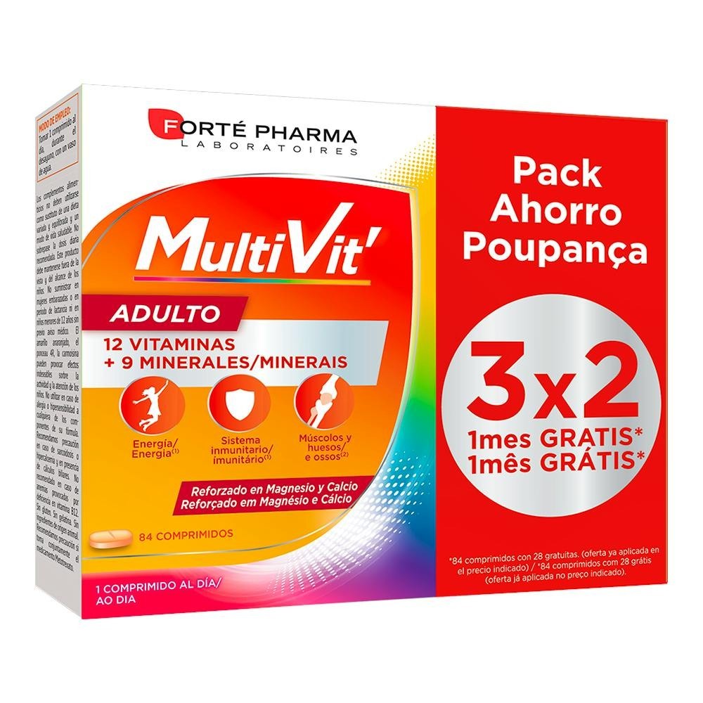 Multivit Adulto 84 Comp