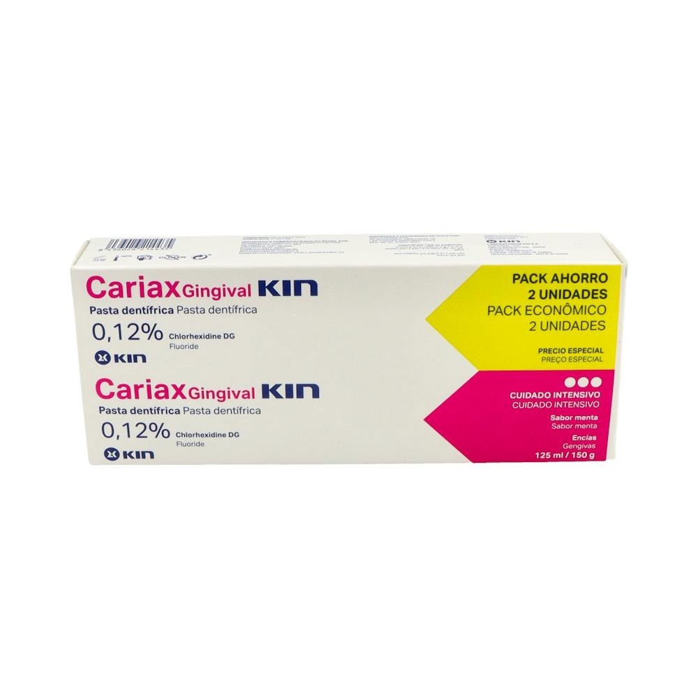 Cariax Gingival Pasta Dental 125 Ml Pack 2 U