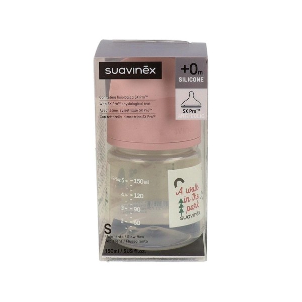 Biberon Suavinex Tetina Fisiologica Silicona T/U 0-6 M...