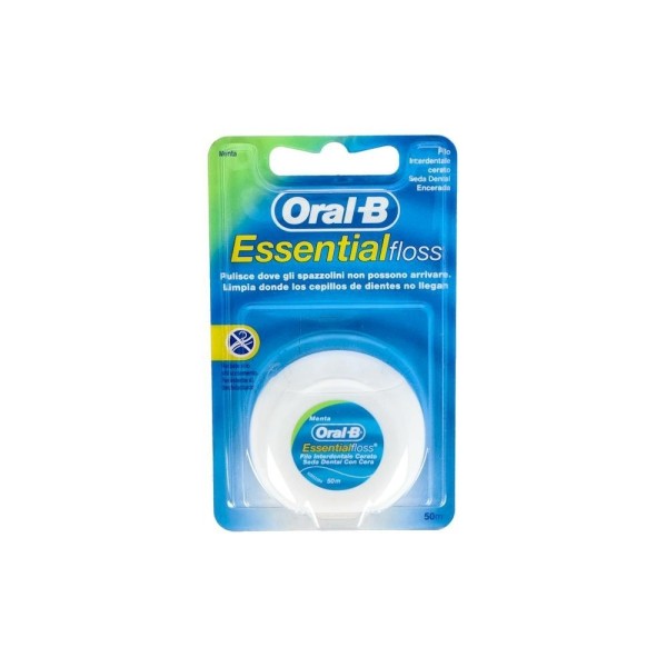 Oral-B Essencial Floss Cera/Menta 50 Mt