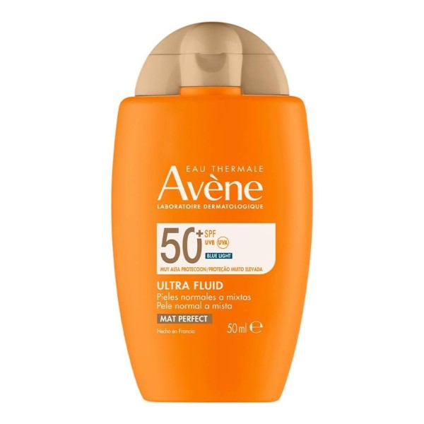 Avène Protector Solar Ultra Fluido Mat Perfect con color...
