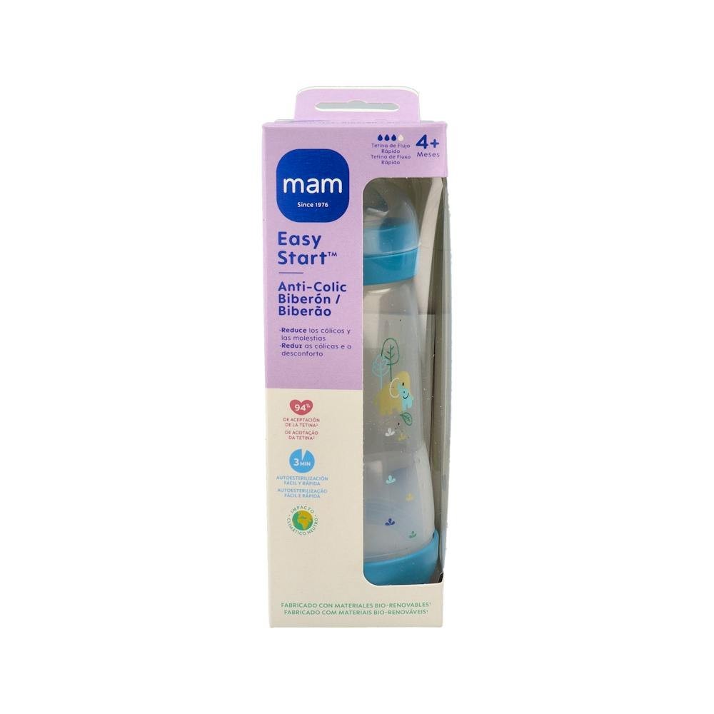 Biberon Mam Anti-Colic 320Ml Matt - Azul