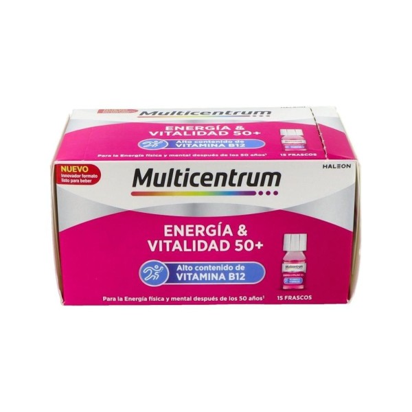 Multicentrum Energia & Vitalidad Sabor Frambuesa 15 Amp